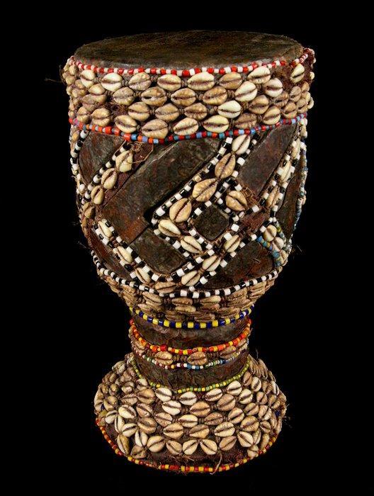Trommel - Kuba - DR Congo, Antiek en Kunst, Kunst | Niet-Westerse kunst