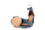 Tamaris Sandalen in maat 36 Blauw | 5% extra korting, Tamaris, Sandalen of Muiltjes, Zo goed als nieuw, Verzenden