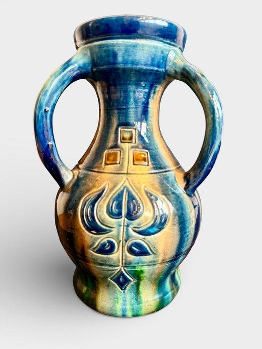 Vaas - Jugendstil - 1900-1915 - België - Aardewerk, Antiek en Kunst, Antiek | Glaswerk en Kristal