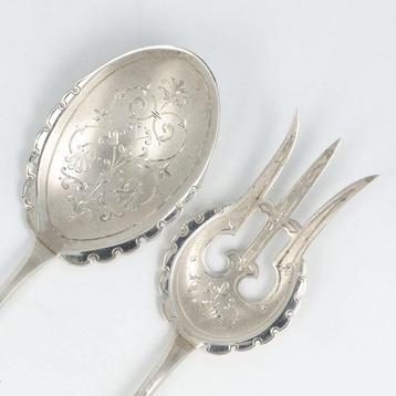 Koch & Bergfeld Art-Nouveau Salade couvert - Couverts de