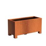 Cortenstaal plantenbak  120x50x60cm - Met poten, Tuin en Terras, 100 cm of meer, Nieuw, Metaal, 60 cm of meer