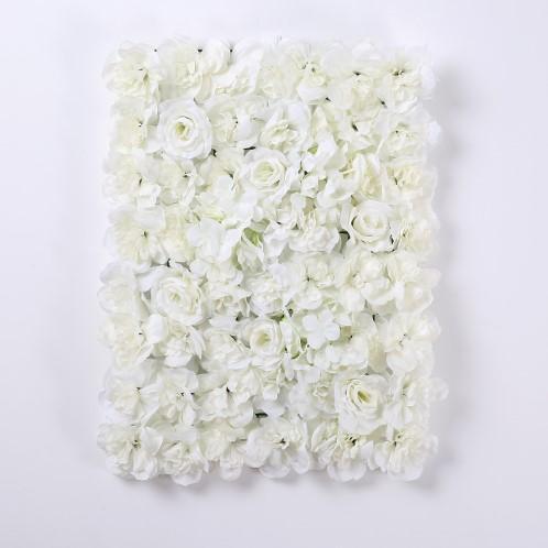 Flowerwall New Hydrangea Dahlia 40x60 cm 3D Ivory, Hobby en Vrije tijd, Knutselen, Nieuw