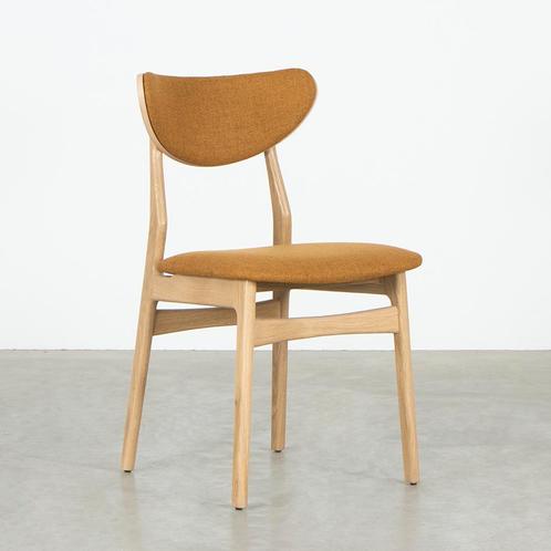Scandinavische stoel Enni - Eiken met diverse stoffering, Huis en Inrichting, Stoelen, Overige kleuren, Vijf, Zes of meer stoelen