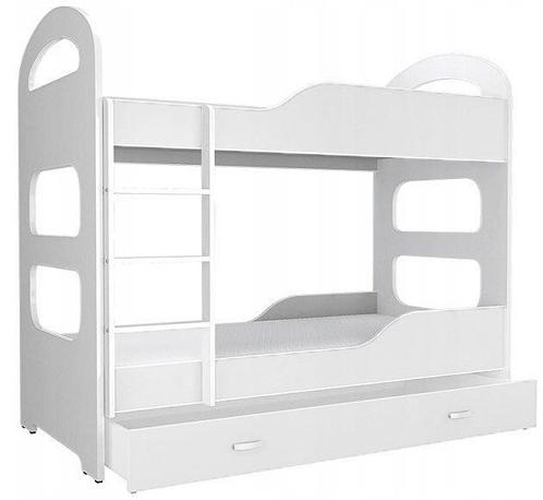 Kinder stapelbed met ladder en uitvalbeveiliging - inclus..., Kinderen en Baby's, Kinderkamer | Bedden, Nieuw, Ophalen of Verzenden