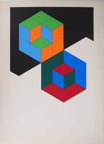 Victor Vasarely (1906-1997) - Composition cinétique :, Antiek en Kunst