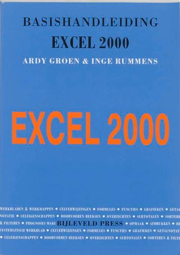 Excel 2000 (basishandleiding) 9789055480937 I. Rummens, Livres, Informatique & Ordinateur, Verzenden, I. Rummens