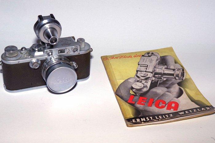 Leica IIIa + Summitar 5cm F2.0 + VIOOH Meetzoeker camera, Collections, Appareils photo & Matériel cinématographique