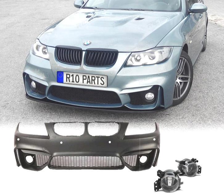 PARE CHOCS AVANT BMW E90 E91 08-12 LOOK M4 PDC GRILLES ANTIB, Autos : Pièces & Accessoires, Carrosserie & Tôlerie, Envoi