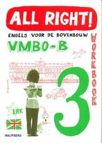 All Right! versie 2 Workbook 3 VMBO-B, Boeken, Verzenden, Nieuw