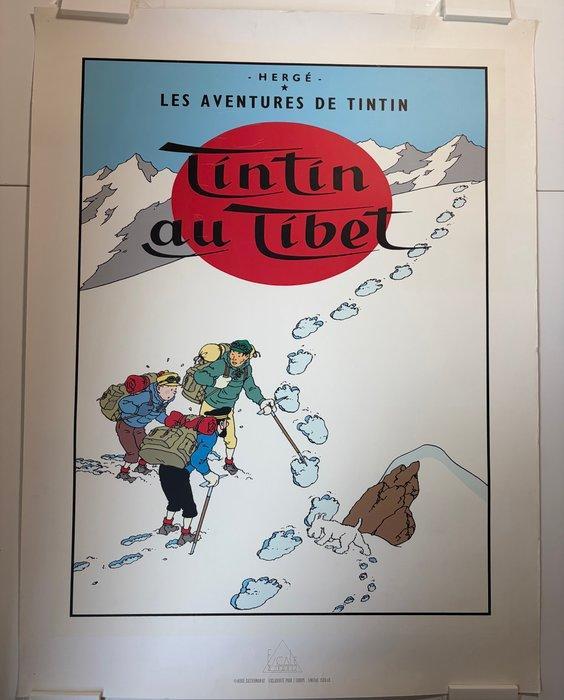 Hergé - 1 Zeefdruk Escale - Kuifje in Tibet - Tintin - 1987, Livres, BD