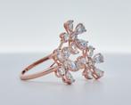 Sans Prix de Réserve - Bague - 14 carats Or rose - 2.59ct., Handtassen en Accessoires, Ringen, Nieuw