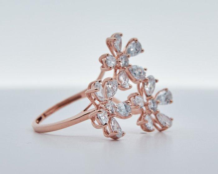Sans Prix de Réserve - Bague - 14 carats Or rose - 2.59ct., Handtassen en Accessoires, Ringen