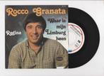 Rocco Granata – Waar Is Mijn Limburg Heen /Regina (1-7-Viny, Cd's en Dvd's, Ophalen of Verzenden, Nieuw in verpakking