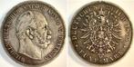 Duitsland 5 Mark Wilhelm I 1875b ss+, Timbres & Monnaies, Verzenden