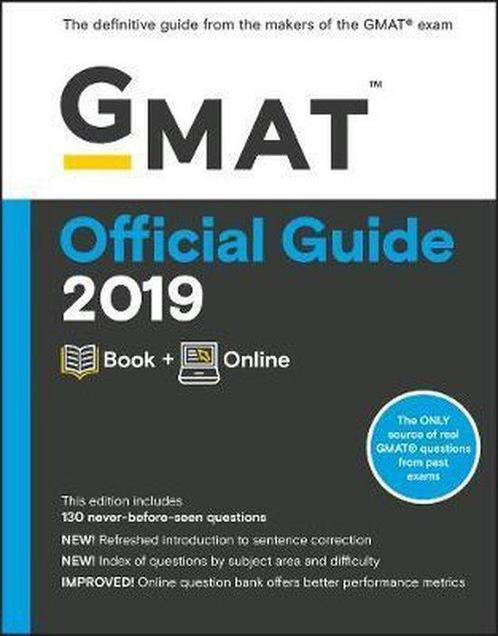GMAT Official Guide 2019 9781119507673, Livres, Livres Autre, Envoi