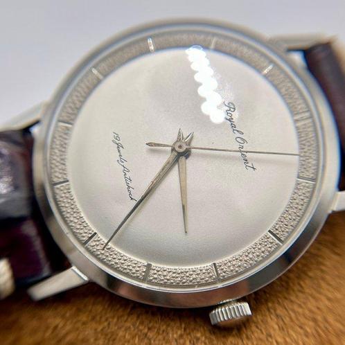 Orient - Royal Orient Perle Blanche [Near-NOS] - Sans Prix, Handtassen en Accessoires, Horloges | Heren