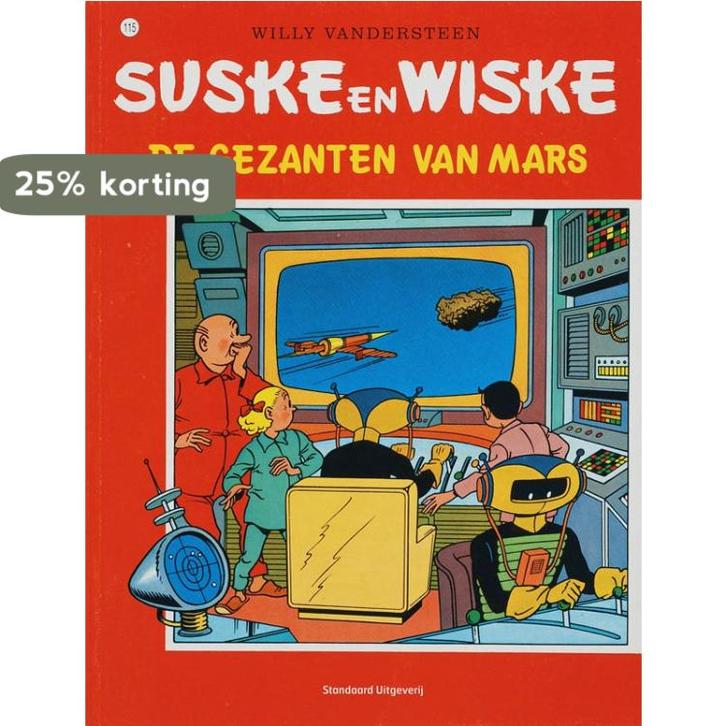 De gezanten van Mars / Suske en Wiske / 115 9789002112973, Boeken, Stripverhalen, Gelezen, Verzenden