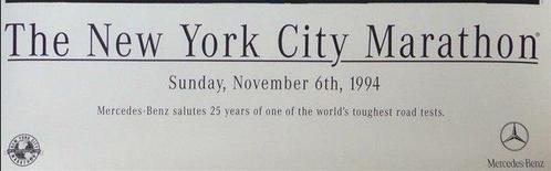 Dave Cutler - The New York City Marathon - Années 1990, Antiek en Kunst, Kunst | Tekeningen en Fotografie