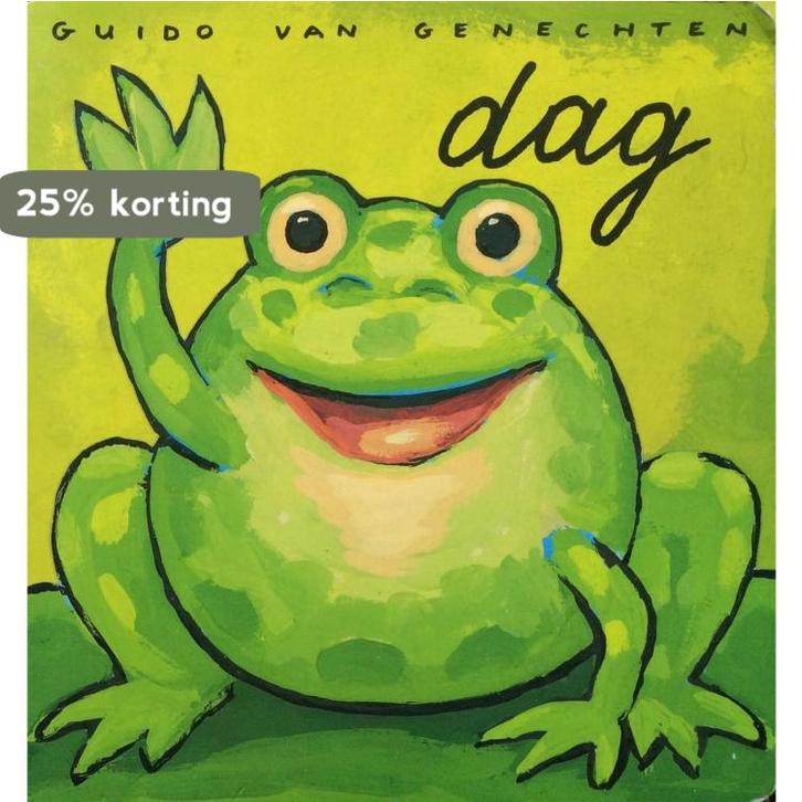Dag 9789052470368 Guido Van Genechten, Boeken, Kinderboeken | Baby's en Peuters, Gelezen, Verzenden