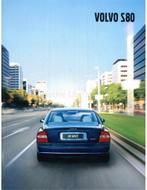 2002 VOLVO S80 BROCHURE NEDERLANDS, Nieuw
