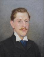Jean Palun (XIX-XX) - Portrait dhomme, Antiek en Kunst, Kunst | Schilderijen | Klassiek