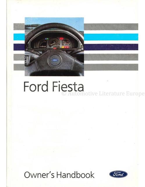 1989 FORD FIESTA INSTRUCTIEBOEKJE ENGELS, Autos : Divers, Modes d'emploi & Notices d'utilisation