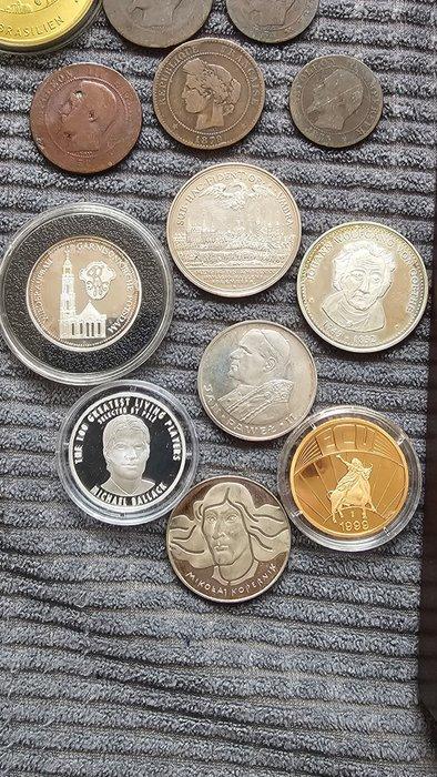 Wereld. ECU, Dollar, Mark, Won, Zloty 1856 bis Neuzeit, Postzegels en Munten, Munten | Europa | Niet-Euromunten