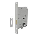 Woningbouw cilinder kastslot wit 55 mm, Ophalen of Verzenden, Nieuw, Overige materialen, Slot