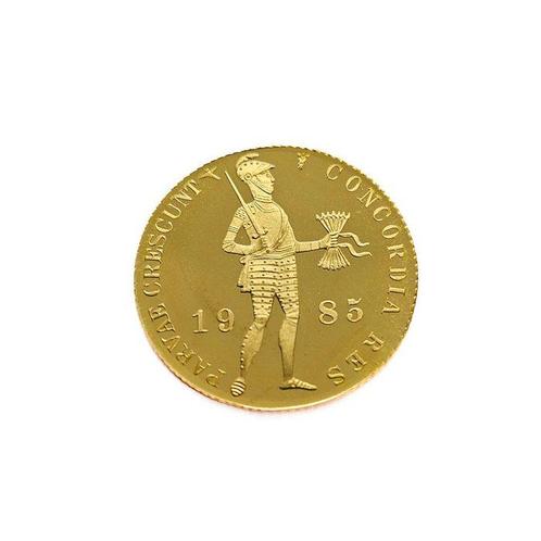 Nederland. Gouden Dukaat 1985, Postzegels en Munten, Edelmetalen en Baren
