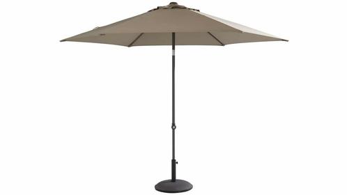 4 Seasons Outdoor Oasis parasol Ø 250 cm taupe |, Tuin en Terras, Tuinsets en Loungesets