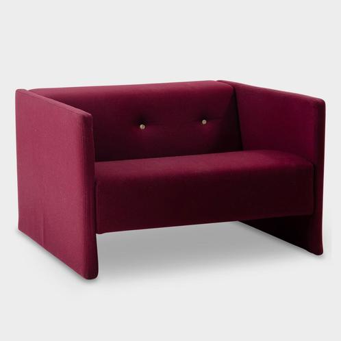 Fauteuil Moooi Bottoni, paars, 62 x 100 cm, Huis en Inrichting, Fauteuils, Gebruikt, Ophalen of Verzenden