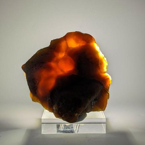 Italiaanse ALPINE ORANJE ARAGONITE, Zeer zeldzaam Kristallen, Verzamelen, Mineralen en Fossielen