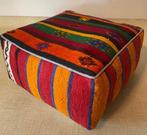 Kelim Poef - Kelim - 48 cm - 48 cm, Huis en Inrichting, Nieuw