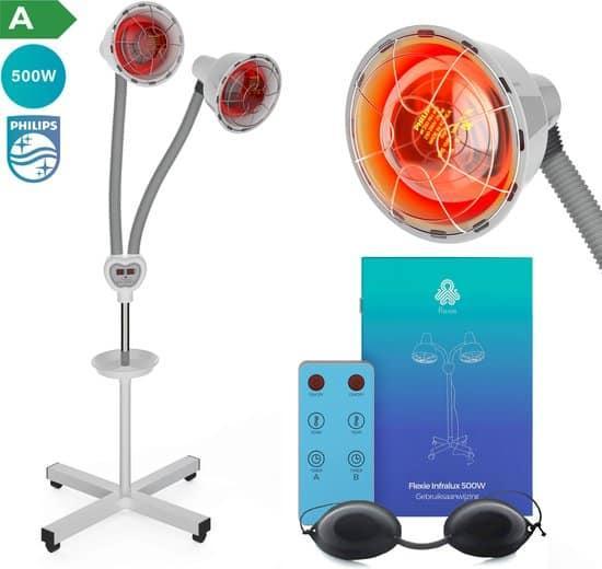 FLEXIE® Infralux 550 Infraroodlamp met Infralux Warmtelamp -, Sports & Fitness, Produits de massage, Envoi