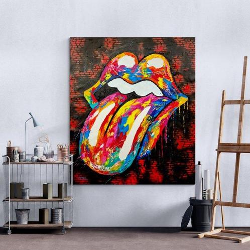 Jovan Srijemac (1962) - Its only Rock & Roll - XXL, Antiek en Kunst, Kunst | Schilderijen | Modern