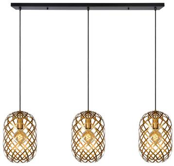Hanglamp Lucide WOLFRAM -  - 3xE27 - Mat Goud /, Verzenden