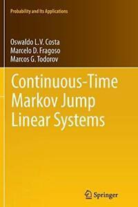 Continuous-Time Markov Jump Linear Systems. Costa, Valle, Boeken, Overige Boeken, Zo goed als nieuw, Verzenden