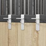 vidaXL Emmerhaken 3 st draagbaar gegalvaniseerd staal, Dieren en Toebehoren, Verzenden, Nieuw