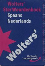 Sterwoordenboek Spaans Ned 9789001813079, Boeken, Woordenboeken, Gelezen, Wolters Groningen, Nederlands, Verzenden