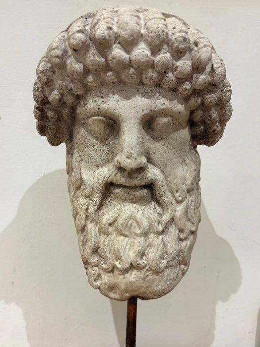 Replica van het oude Rome Steen Hermes Mask - Sakkon, Antiek en Kunst, Antiek | Overige Antiek