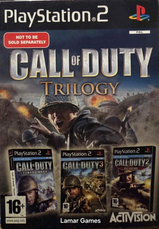 Call of Duty Trilogy (1, 2 & 3 triple pack) (ps2, Consoles de jeu & Jeux vidéo, Jeux | Sony PlayStation 2, Enlèvement ou Envoi