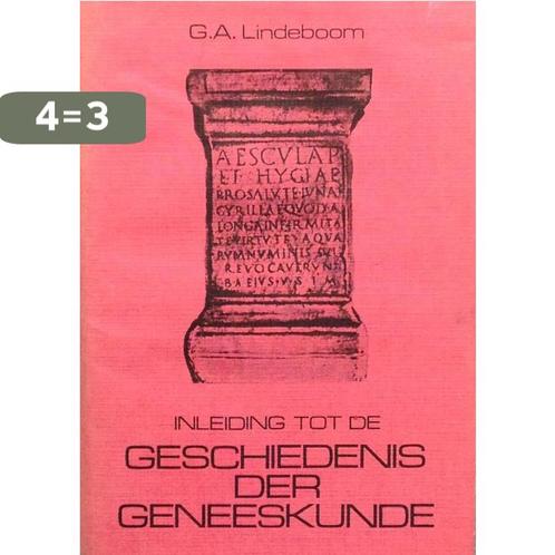 Inleiding tot de geschiedenis der geneeskunde 9789062039234, Boeken, Wetenschap, Gelezen, Verzenden