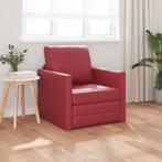 vidaXL Vloerbiert Bed 2-in-1 Bordeauxrood 74x77x81 cm, Verzenden, Nieuw
