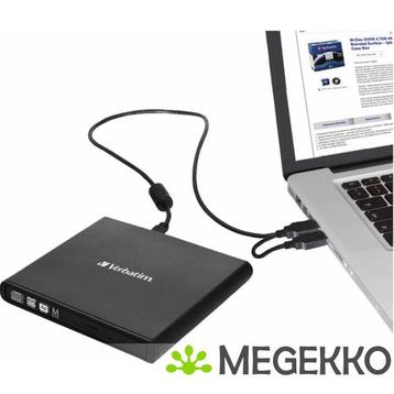 Verbatim Mobile DVD ReWriter USB 2.0, Verzenden