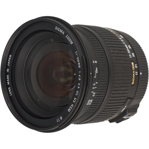 Sigma 17-50mm F/2.8 EX DC OS HSM Nikon occasion, Audio, Tv en Foto, Foto | Lenzen en Objectieven, Zo goed als nieuw, Verzenden