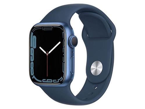 Apple Watch Series 7 45mm - Blauw, Huis en Inrichting, Woonaccessoires | Overige, Zo goed als nieuw, Verzenden