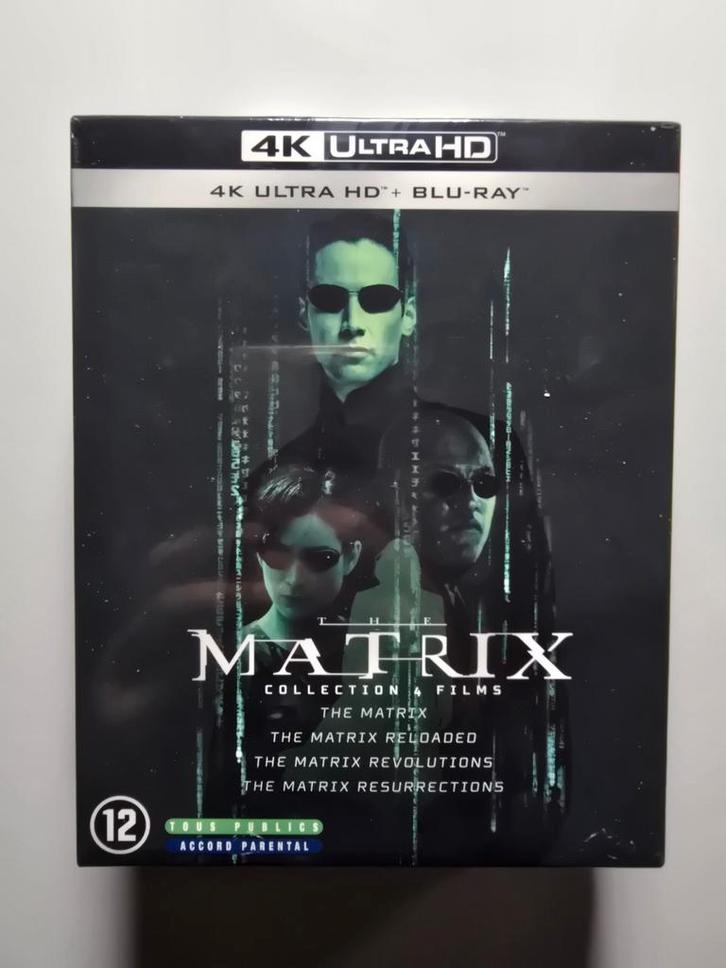 THE MATRIX COLLECTION 4 FILMS (IN SEAL) (4K ULTRA HD +, Cd's en Dvd's, Blu-ray, Gebruikt