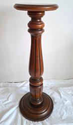 Standaard - massief hout - Gedraaid zuil, Antiek en Kunst, Curiosa en Brocante