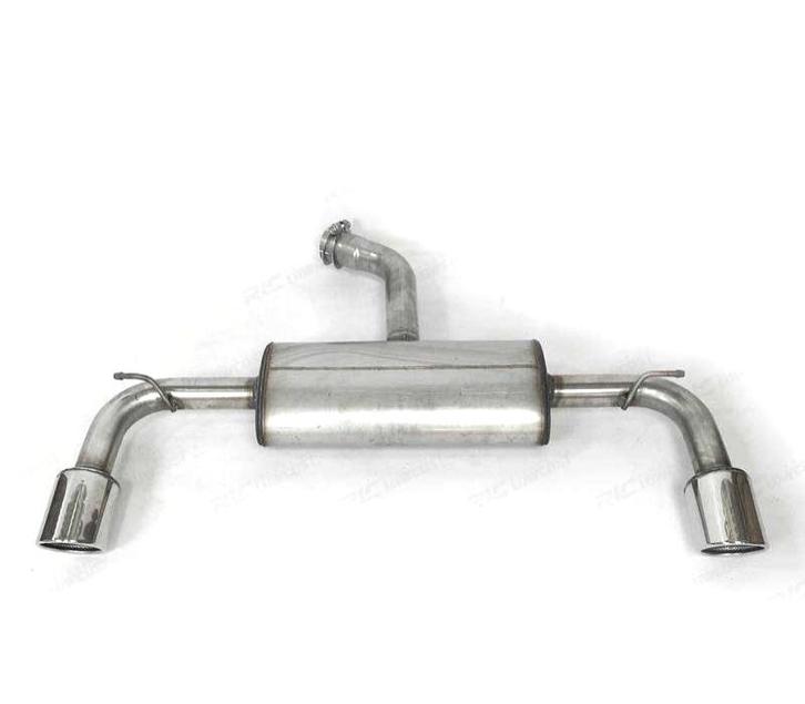 LIGNE DÉCHAPPEMENT POUR VOLKSWAGEN VW GOLF 7 12-17 GTI CHRO, Auto-onderdelen, Uitlaatsystemen, Verzenden