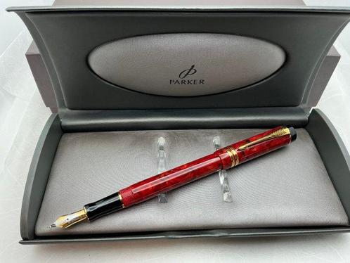Parker - Duofold Jasper Red 18 Kt - Zonder Minimumprijs -, Verzamelen, Pennenverzamelingen